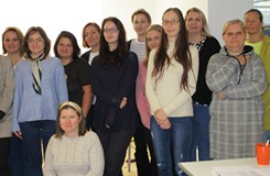 Uczestniczki szkolenia o aktywizacji młodzieży i Mandze w KBP