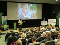 Występ artystyczny ucznia ze Szkoły Muzycznej im. Grażyny Bacewicz w Koszalinie.