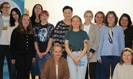 Uczestniczki warsztatów „Jak aktywować młodzież w bibliotece? i Jak wprowadzić mangi do bibliotek i 