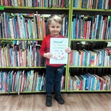 Kacper z dyplomem