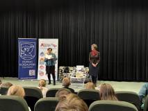 Renata Piątkowska w Koszalińskiej Bibliotece Publicznej