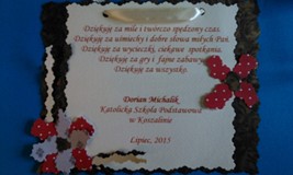 MIŁE POŻEGNANIE NA ZAKOŃCZENIE