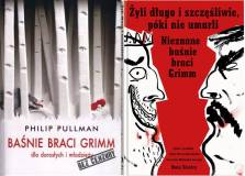 Okładki polecanych książek z baśniami braci Grimm