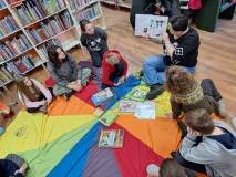 Zajęcia w czasie ferii w Filii nr 3 Koszalińskiej Biblioteki Publicznej