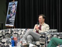 Spotkanie ze Sławomirem Gortychem w Koszalińskiej Bibliotece Publicznej