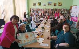 Uczestnicy Stowarzyszenia Ikar podczas spotkania