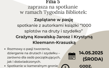 plakat informyjący o wydarzeniu
