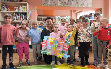22 Tydzień Bibliotek-Biblioteka.Lubię tu być... Niepubliczne Przedszkole Kangurek