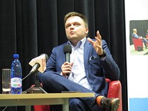 Szymon Hołownia uczył, jak zmieniać świat