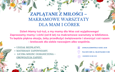 Plakat informujący o wydarzeniu