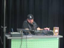 DJ Veron podczas wydarzenia.