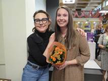 Artystki Weronika Teplicka i Sara Olszewska.