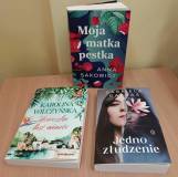 Książki Moja matka pestka, Ucieczka last minute, Jedno złudzenie