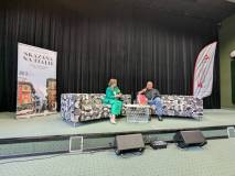 Monika Malinowska i Piotr Pawłowski na scenie KBP.