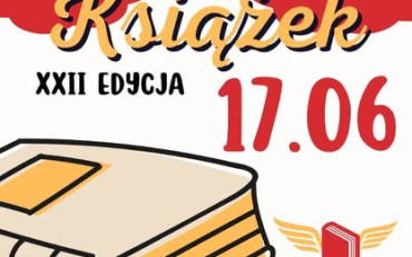 Plakat informujacy o XXII Edycji Ogólnopolskiego Świeta Wolnych Ksiażek
