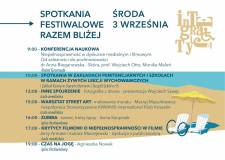 Program festiwalu.