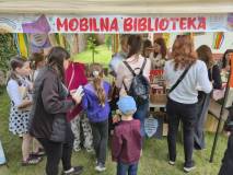 Stoisko Mobilnej biblioteki