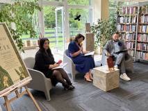 Wspólnie czytali: Dyrektorka Archiwum Państwowego w Koszalinie – Katarzyna Królczyk, Wiceprzewodnicz