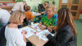 Przygotowywanie części do świeczników