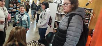 Uczestnicy  gry terenowej ”Echo Zapomnianych Stron”