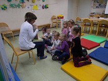 Maluchy w Bibliotece