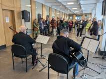 Wystawę rozpoczął krótki koncert