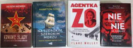 Okładki nowości z literatury faktu