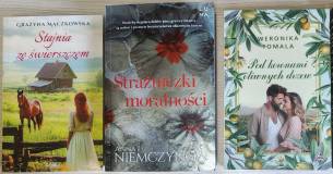 Okładki nowych powieści