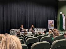 Julia Kubicka oraz Anna Pańczyk na spotkaniu autorskim