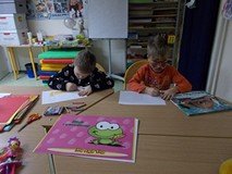 Maluchy w bibliotece - „Dzieci listy rysują”