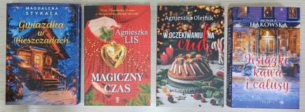 Okładki książek o tematyce świątecznej