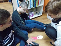 Mikołajkowe spotkanie z podopiecznymi SOSW