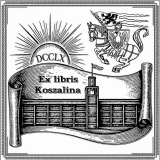 Ekslibris biorący udział w konkursie.