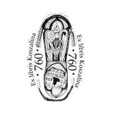 Ekslibris biorący udział w konkursie.