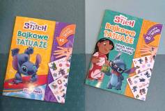 Książki z serii Stich- Bajkowe Tatuaże