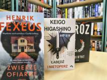 Zwierzę ofiarne - Henrik Fexeus, Łabędź i nietoperz - Keigo Higashino, Labirynt - Remigiusz Mróz