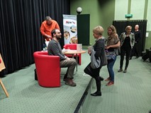 Filip Springer w Bibliotece