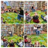 Marcin Mortka i czytanie fragmentów opowiadania o Tappim