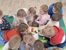 Dzieci z Przedszkola nr 3 podczas zajęć.