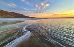 Na zdjęciu panorama Morza Martwego