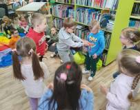 „Biedronki” podczas marchewkowej sztafety