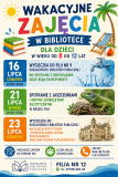plakat o zajęciach wakacyjnych
