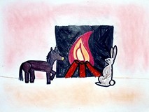 Aksamitny królik...