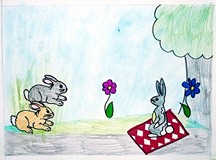 Aksamitny królik...