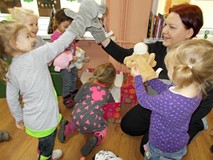 „Biedronki” w bibliotece