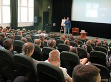Arkadiusz Niemirski zachęcał do czytania...