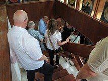 Zwiedzanie KBP przez delegacje miast partnerskich