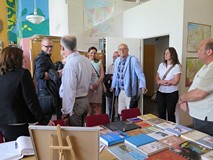 Zwiedzanie KBP przez delegacje miast partnerskich