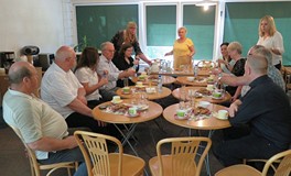 Zwiedzanie KBP przez delegacje miast partnerskich