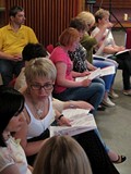 Warsztaty dla bibliotekarek przeprowadzone przez Stowarzyszenie Klanza